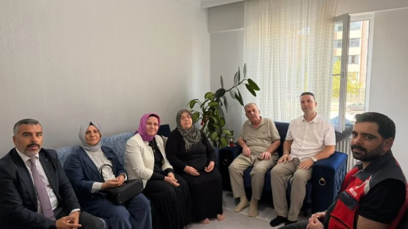 Gaziantep'te Şehit Ailelerine Vefa Ziyareti
