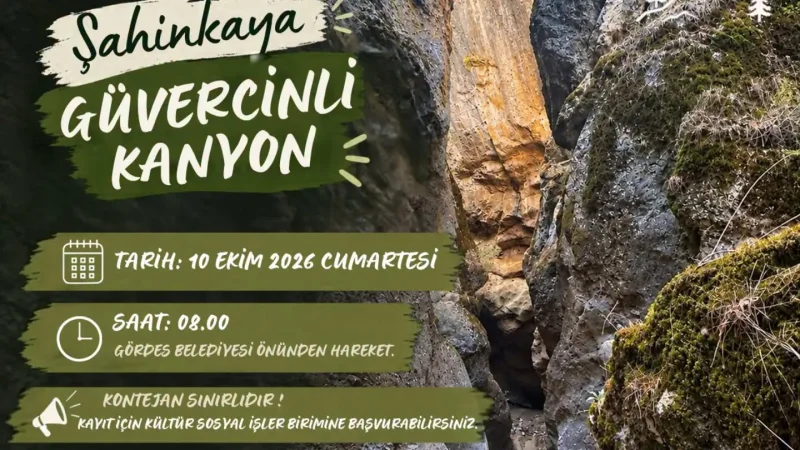 Gördes'te Doğayla Buluşma Etkinliği Düzenleniyor