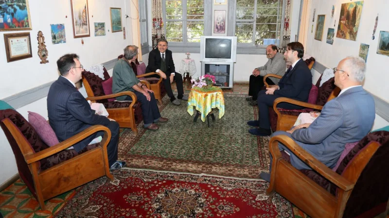 Gümüşhane Valisi Cevdet Atay'dan Kıbrıs Gazisine Ziyaret
