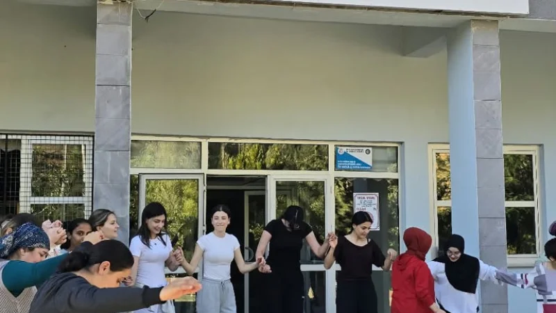 Gümüşhane'de Özel Bireyler ve Üniversite Öğrencileri 'Spor Dostu Kampüs' Projesinde Buluştu