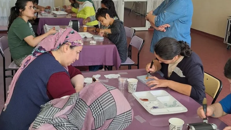 Gümüşhane'de Özel Bireylerden El Emeği Göz Nuru Çalışmalar