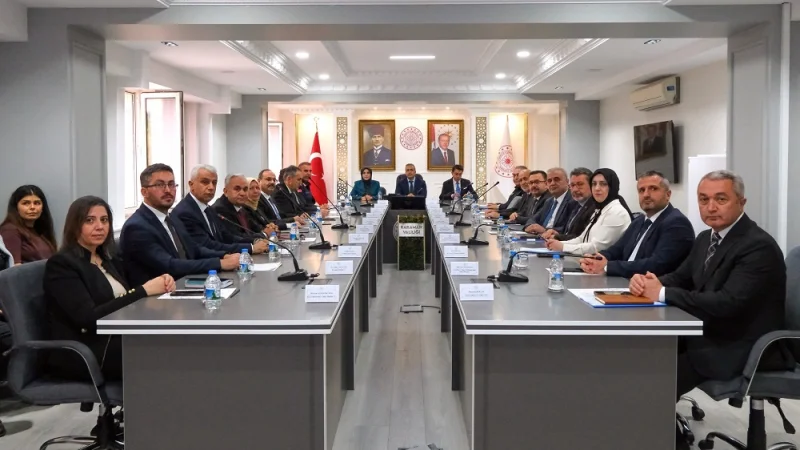 Karaman'da Engelli Erişilebilirliği İçin Yol Haritası Belirlendi
