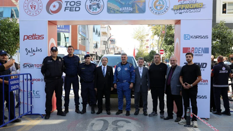 Karasu'da Petlas Türkiye Off-Road Şampiyonası heyecanı başladı