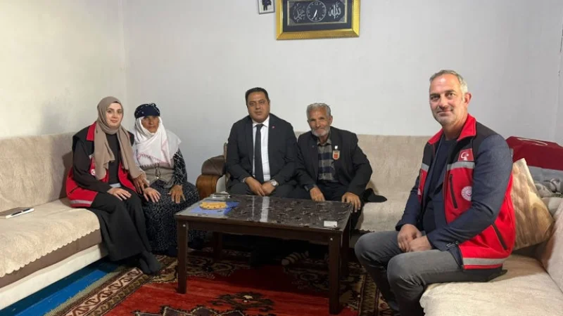Kars'ta Şehit Yakınlarına Yönelik Ziyaret Gerçekleştirildi