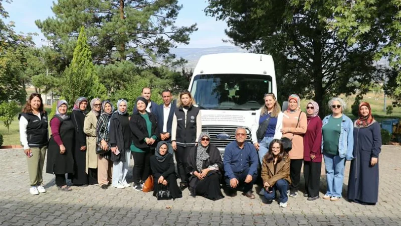 Kastamonulu Kadın Çiftçiler Tokat ve Amasya'da Modern Sulama Tekniklerini İnceledi