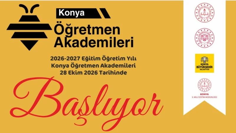 Konya'da Öğretmen Akademileri 2026-2027 Dönemi İçin Kapılarını Açıyor