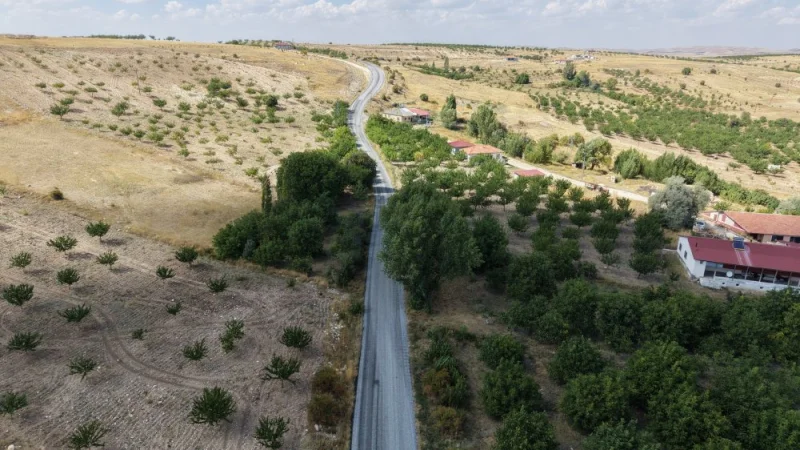 Malatya'da 7 Mahallenin Ulaşımını Rahatlatan Yol Çalışması Tamamlandı