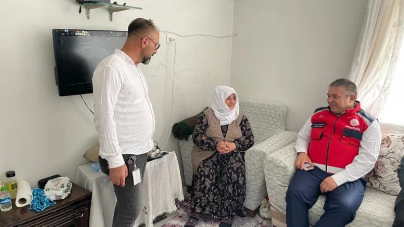 Mersin'de Şehit Ailesine Vefa Ziyareti