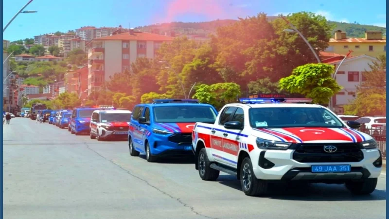 Muş'ta Jandarma Teşkilatı'nın 187. Kuruluş Yıl Dönümü Kutlandı