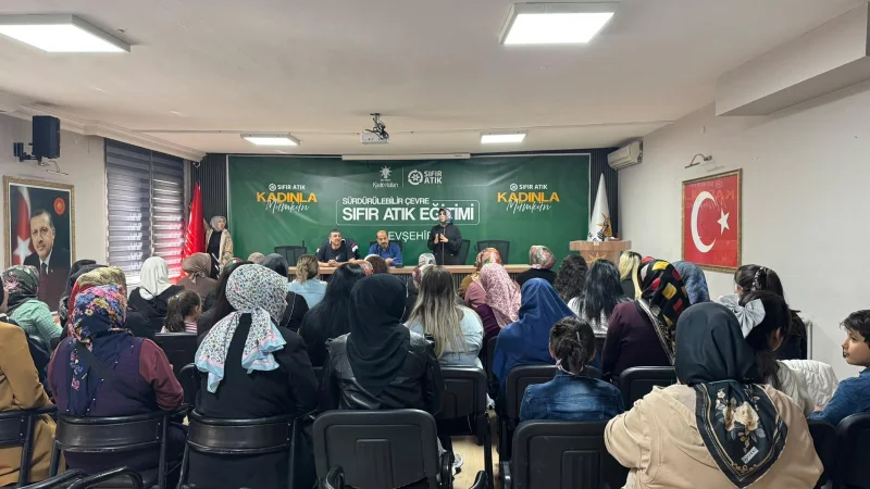 Nevşehir'de Sıfır Atık Bilinci İçin Eğitim Programı Düzenlendi