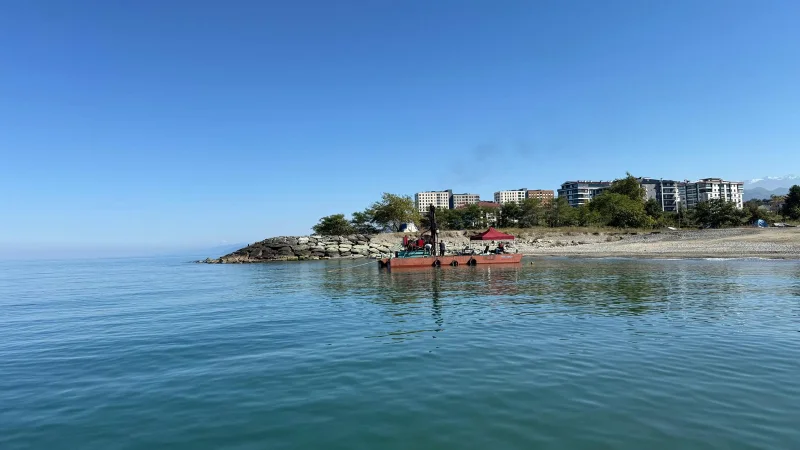 Rize Pazar'da Kıyı Koruma Projesi İçin Kritik Aşama Tamamlandı