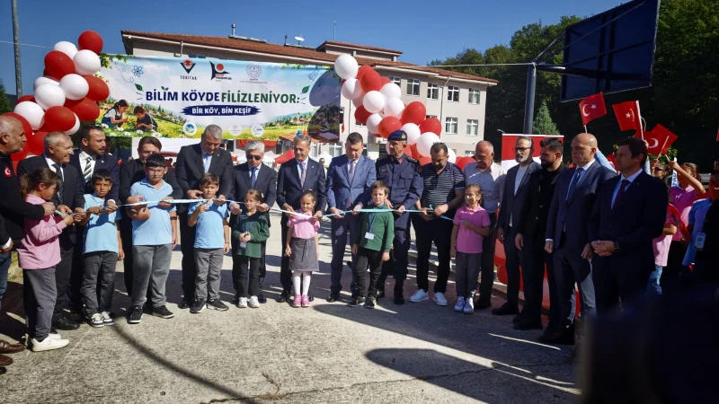 Serdivan'da Köy Okulları İçin TÜBİTAK 4009 Bilim Programı Düzenlendi