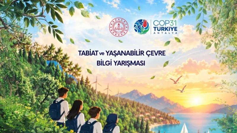 Tekirdağ'daki Öğrenciler 'Tabiat ve Yaşanabilir Çevre' Yarışması İçin Hazırlanıyor