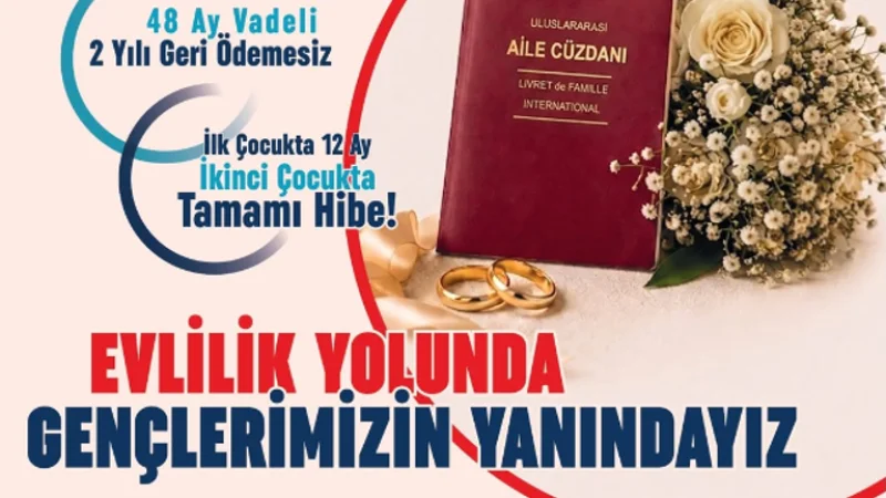 Trabzon'da Evlenecek Gençlerin Desteklenmesi Projesi ile Aile Kurumunun Güçlendirilmesi Hedefleniyor