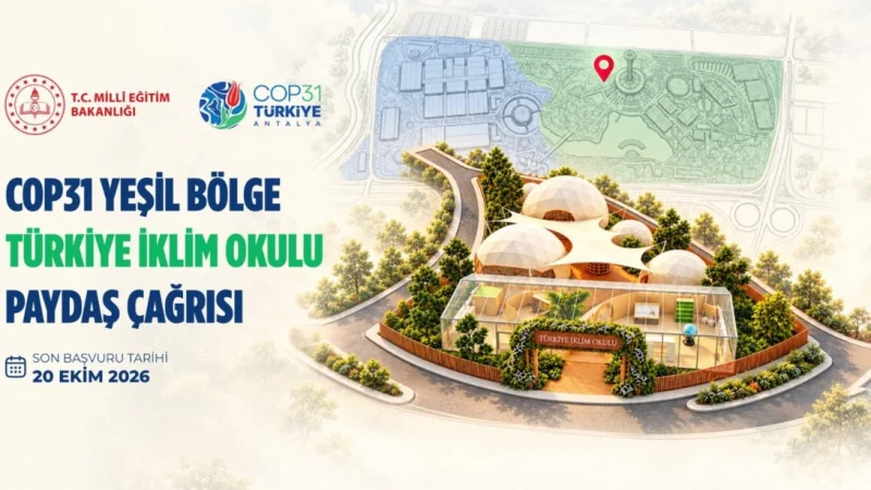 Trabzon'dan COP31'e Hazırlık: Türkiye İklim Okulu İçin İş Birliği Çağrısı