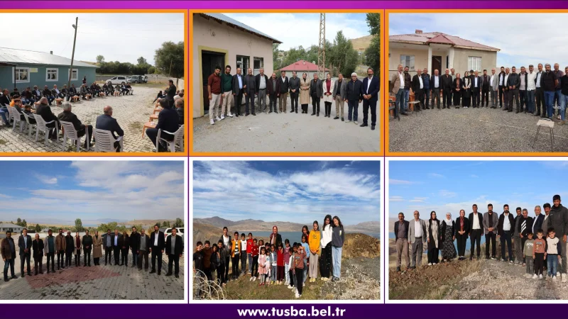 Tuşba Belediyesi'nden Kırsal Mahallelere Ziyaret: Eksiklikler Yerinde İncelendi