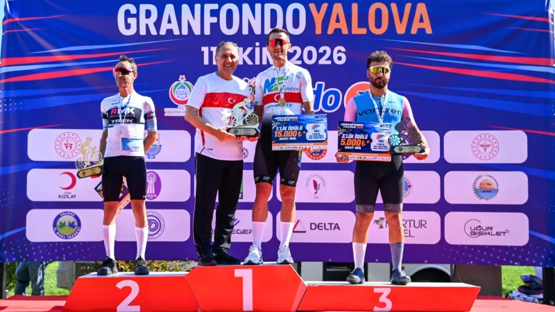 Yalova'da GranFondo Heyecanı: 431 Sporcu Pedalları Doğaya Çevirdi