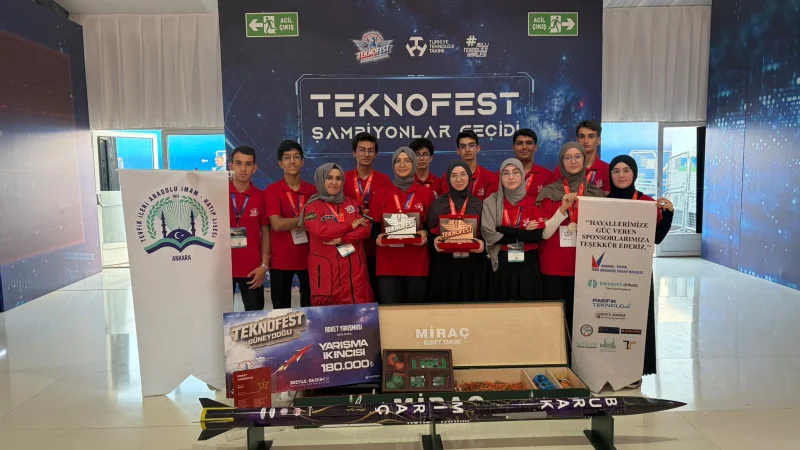 Yenimahalle'deki Öğrenciler TEKNOFEST Güneydoğu 2026'da Dereceye Girdi