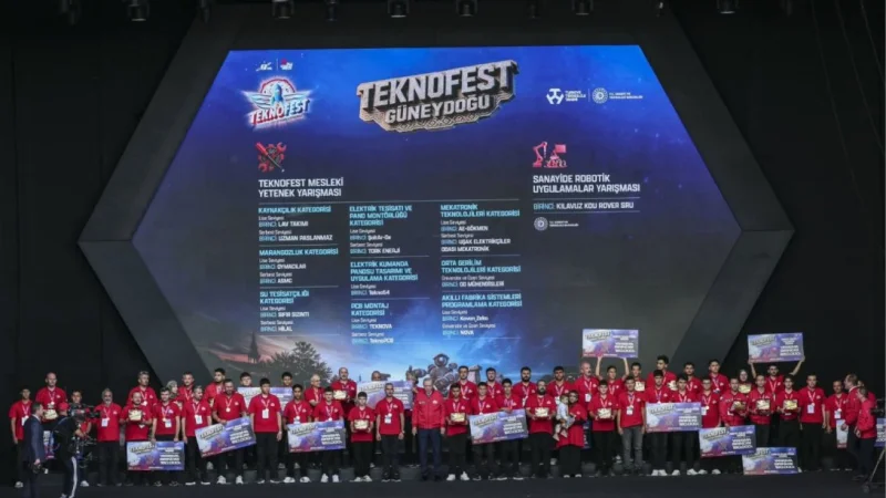 Adanalı Öğrenciler TEKNOFEST'te Türkiye Şampiyonu Oldu