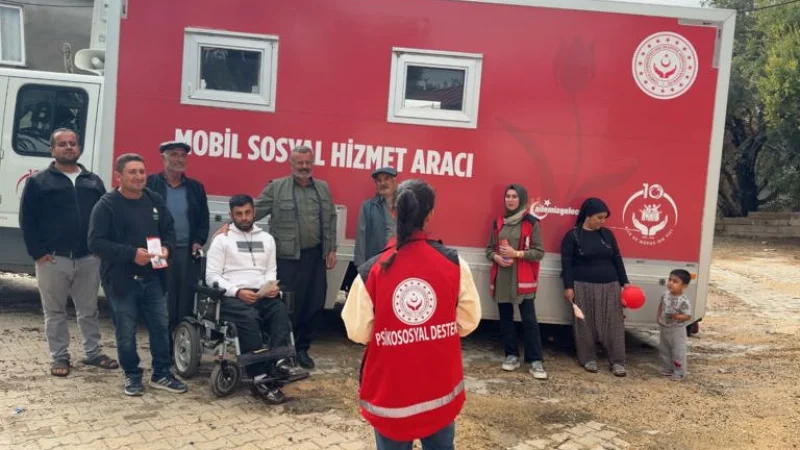 Adıyaman'da Evde Bakım Hizmeti Alan Aileler Ziyaret Edildi