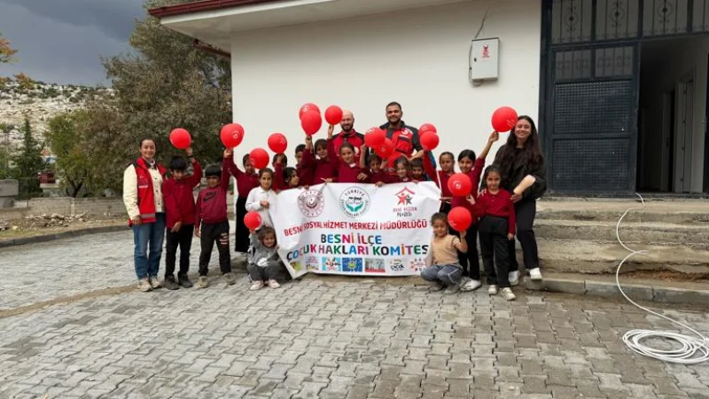 Adıyaman'da Köy Okulu Öğrencilerine Yönelik Sosyal Etkinlik Düzenlendi