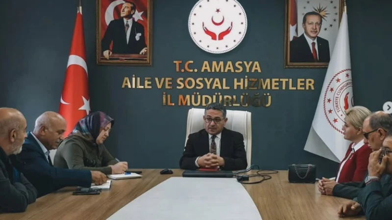 Amasya'da Özel Gereksinimli Bireyler İçin Koordinasyon Toplantısı Düzenlendi