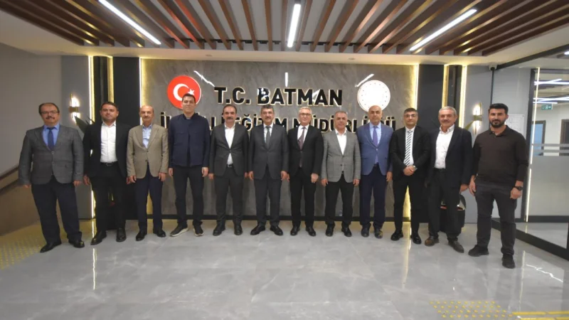 Batman'da Eğitim Yatırımları Masaya Yatırıldı