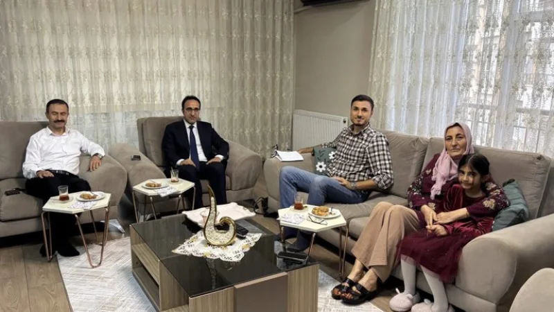 Batman'da Şehit Fadıl Demirhan'ın Ailesine Ziyaret Gerçekleştirildi