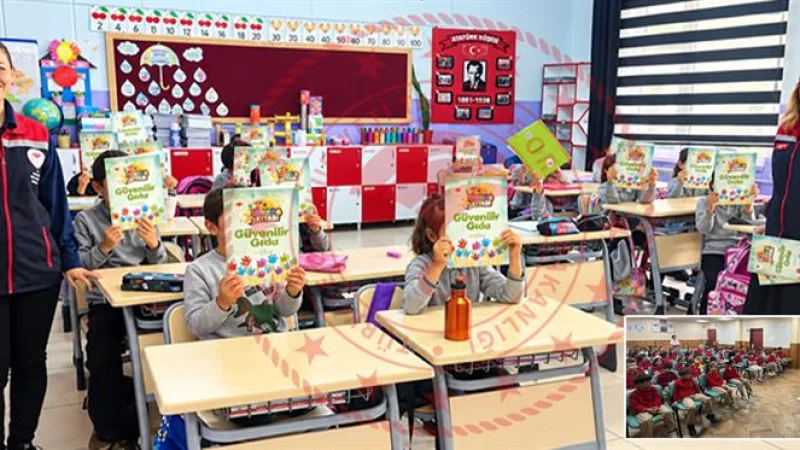 Bolu'da Minik Öğrencilere Gıda İsrafı Eğitimi Verildi