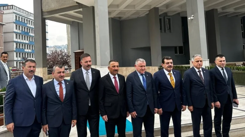 Devrek Belediye Başkanı Özcan Ulupınar, Bakan Bak'ın Valilik Ziyaretine Katıldı