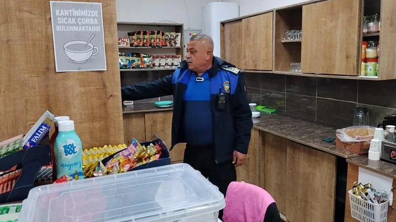 Doğanşehir'de Okul ve Hastane Kantinlerine Sıkı Zabıta Denetimi