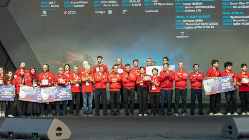 Düzce Fen ve Teknoloji Lisesi'nden TEKNOFEST 2026'da Dört Ödüllük Başarı