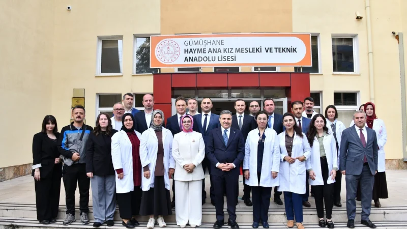 Gümüşhane Valisi Cevdet Atay'dan Mesleki Eğitim Kurumlarına Ziyaret