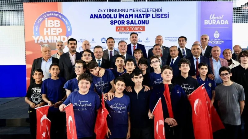 İstanbul'da Eğitime Yeni Yatırım: Zeytinburnu'na Kapalı Spor Salonu Kazandırıldı