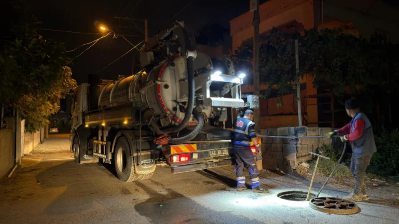 Kahramanmaraş'ta Sağanak Yağış Öncesi Altyapı Mesaisi