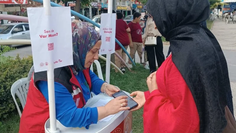 Kilis'te Kitap Fuarı'nda 'İyilik Var' Uygulaması Tanıtıldı