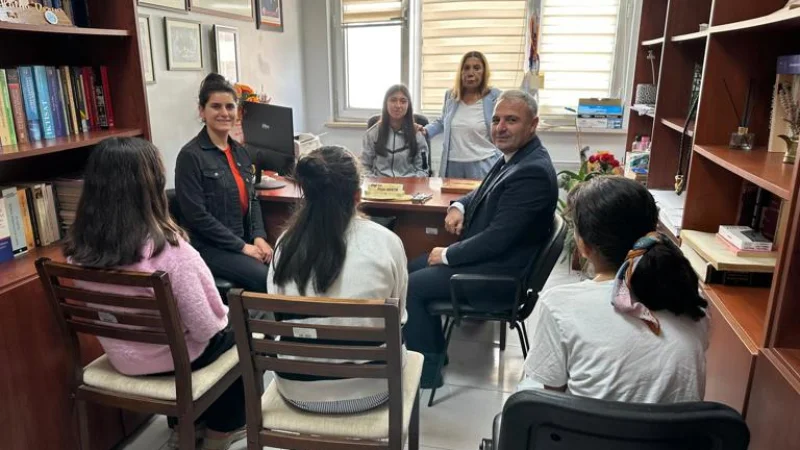 Kilis'te Kız Çocuklarından Üniversiteye Anlamlı Ziyaret