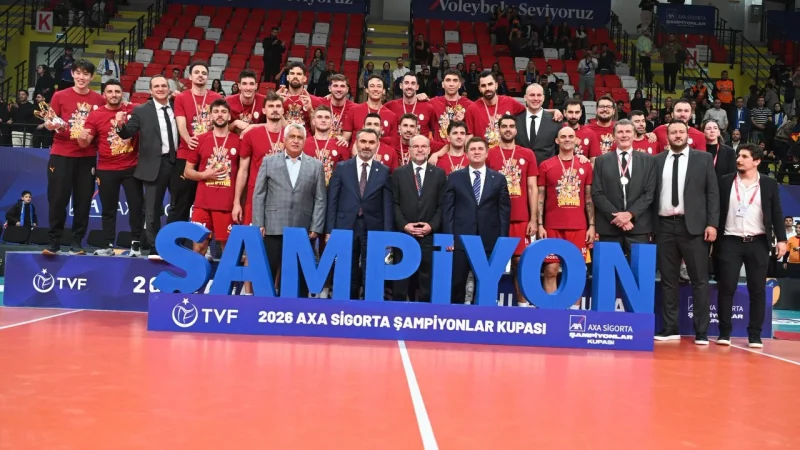 Kırıkkale 2026 AXA Sigorta Erkekler Voleybol Şampiyonlar Kupası'na Ev Sahipliği Yaptı