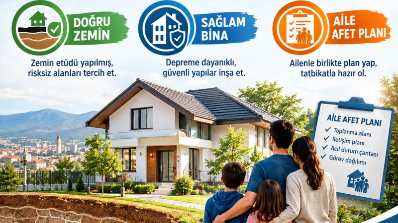Kırklareli'de 13 Ekim Afet Risklerinin Azaltılması Günü'ne Dikkat Çekildi