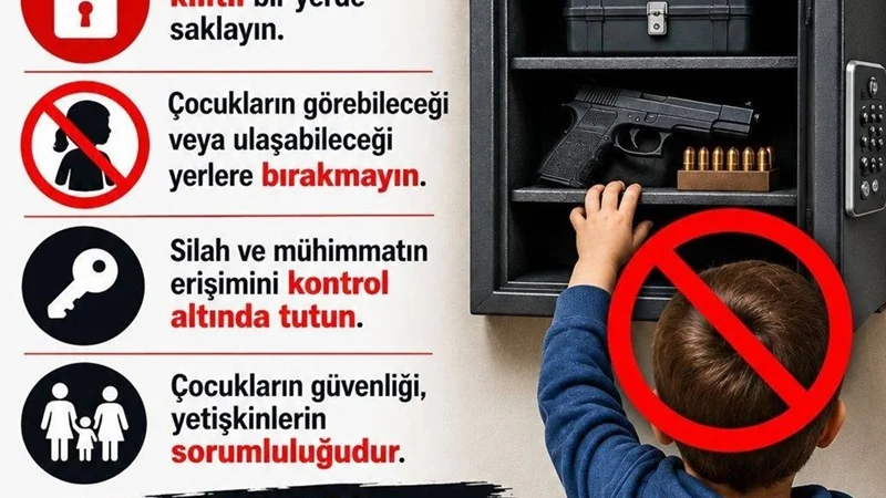 Kırşehir İl Jandarma Komutanlığı'ndan Silah Güvenliği Uyarısı