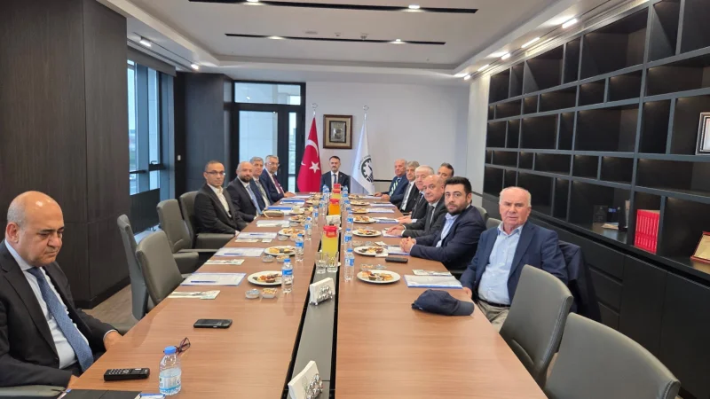 Kocaeli Valisi İlhami Aktaş, Dilovası OSB Müteşebbis Heyeti ile Bir Araya Geldi