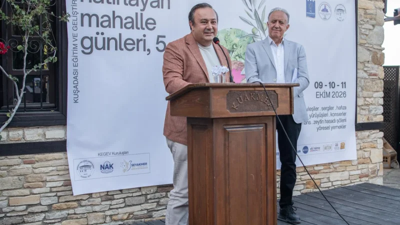 Kuşadası'nda 'Hatırlayan Mahalle Günleri' Başladı: Tema 'Zeytin'
