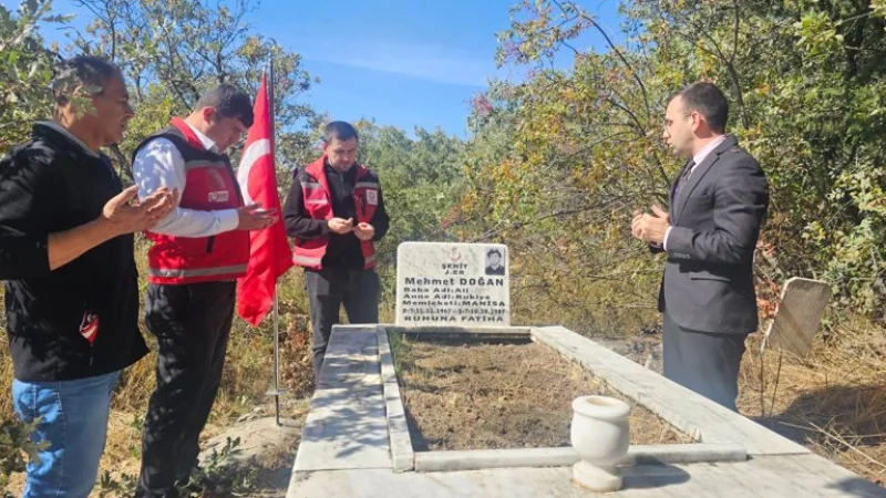 Manisa'da Şehit Mehmet Doğan Şehadetinin 39. Yıl Dönümünde Anıldı