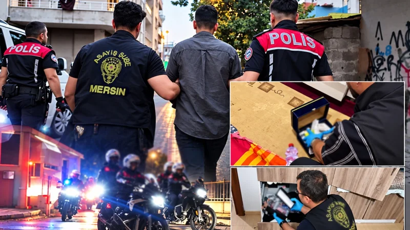 Mersin Merkezli Nitelikli Dolandırıcılık Operasyonunda 13 Şüpheli Gözaltına Alındı