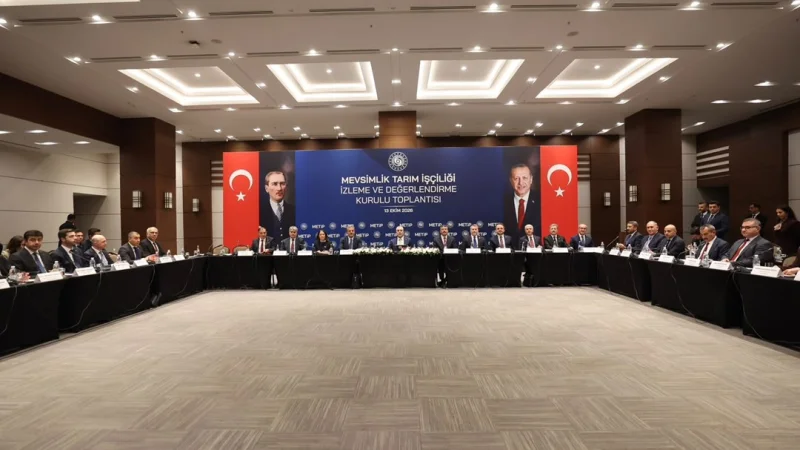 Mevsimlik Tarım İşçiliği İzleme ve Değerlendirme Kurulu Toplantısı Gerçekleştirildi