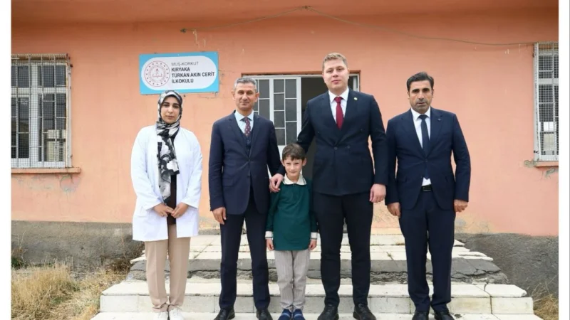 Muş'ta 'Tek Öğrenci, Tek Öğretmen' Projesi ile Eğitimde Fırsat Eşitliği Vurgusu