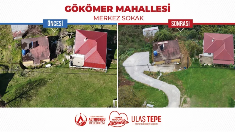 Ordu Altınordu'da Yıllardır Yatağa Bağlı Yaşayan Vatandaşın Yol Çilesi Son Buldu