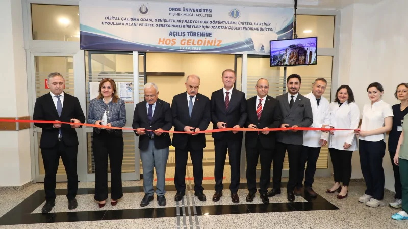 Ordu Üniversitesi Diş Hekimliği Fakültesi'nde Yeni Klinik Üniteleri Hizmete Girdi