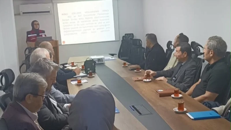Ordu'da Afet ve Acil Durumlarda Psikososyal Destek Toplantısı Yapıldı