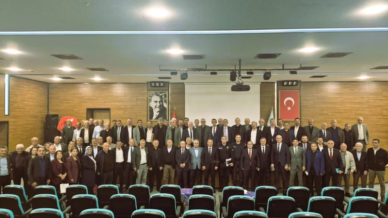 Ortahisar'da Muhtarlar Toplantısı Gerçekleştirildi